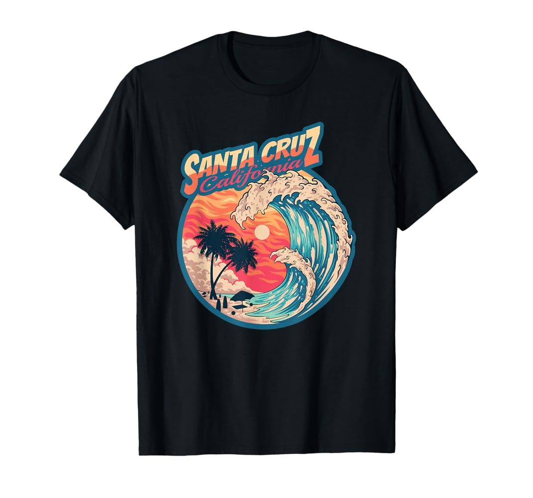 Amazon.com: 70s 80s in California city Santa Cruz Surfing